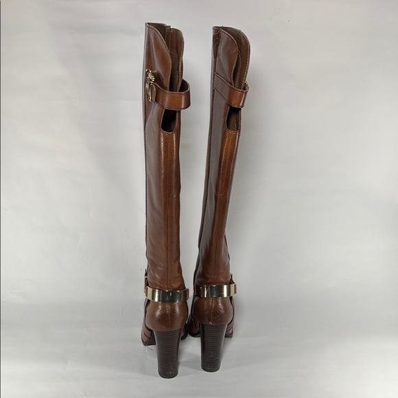 Aldo Brantingham Brown Knee-High Leather Boots 7.5 - Picture 5 of 10